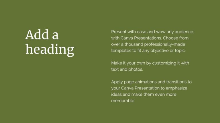 rachel young nutritionist personalised canva presentation