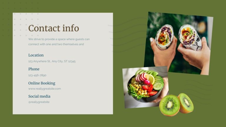 rachel young nutritionist personalised canva presentation