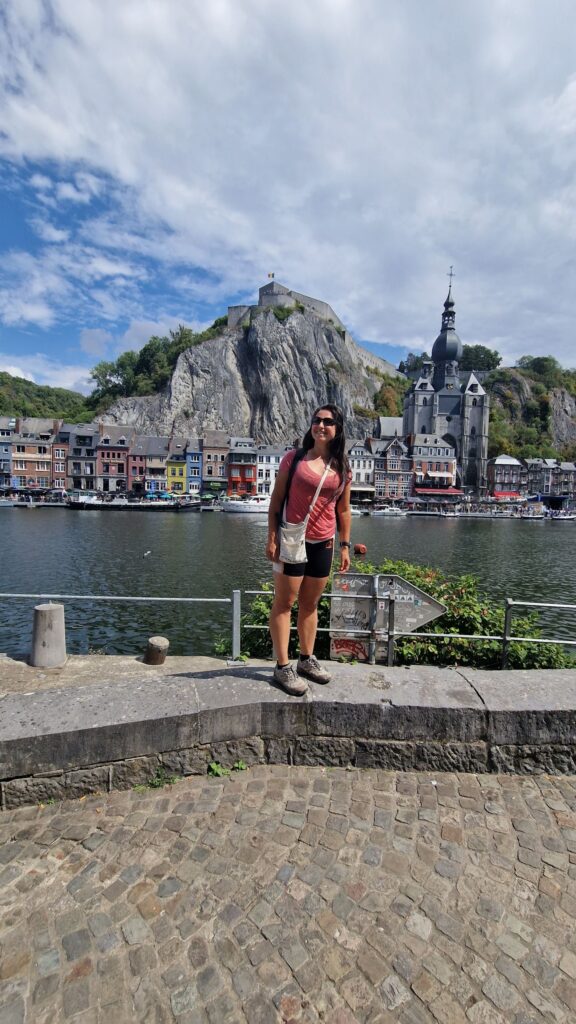 woman in dinant belgium