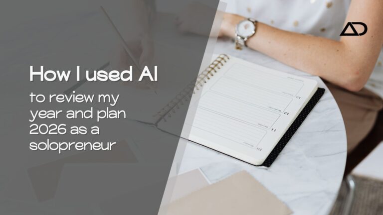 Use AI to review your year